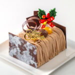 ブッシュ・ド・ノエル　カシスマロン -クリスマスケーキ-