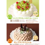 【カタログ・チラシ】季節限定デコレーションケーキ |トゥール・モンド・シュシュ